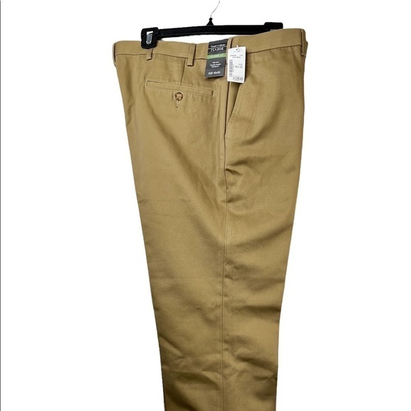 Jos. A. Bank Traveler’s Collection Tailored Fit Non-Iron Khaki Pants - Picture 9 of 14